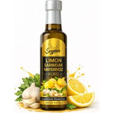 Limon Sarımsak Maydanoz Bitkisel Karışımı 250 ml / Doğal Fermantasyon Süreci / Saf Limon Suyu / Faydalı Içerik | Şeyma Naturel Özel Formülü