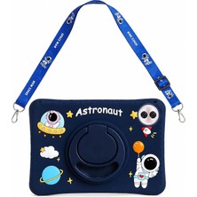 Forzacase Honor Pad 10 12.1 Inç ile Uyumlu Astronot Desen Askılı Standlı Silikon Kılıf - FC1254