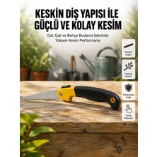 Najmaddin Karg Ergonomik Saplı Katlanabilir Budama Testeresi Najmaddin