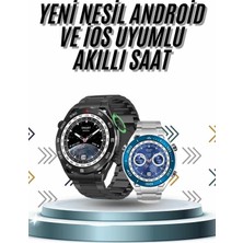 Laraheiser Akıllı Saat 1.62 Inç Ultimate Nabız Sensörlü Sesli Görüşme Yapabilen Yeni Nesil