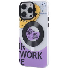 Bezos iPhone 12 Pro Max Kılıf Apollo Magneticsafe Desenli Kapak - Apollo Şeffaf - 6