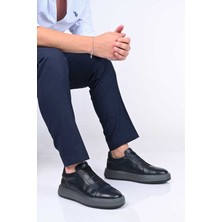 Bestello Bağcıksız Lastikli Eva Taban Hakiki Deri Sneaker 174-1982 Erkek Ayakkabı