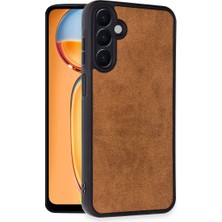 Bezos Galaxy A55 5g Kılıf Aras Deri Kapak - Taba