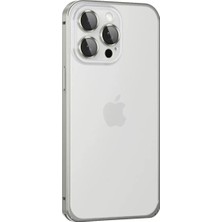 Bezos iPhone 15 Pro Metal Bumper Mat Kapak - Gri
