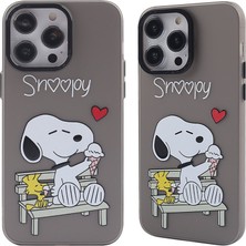 Bezos iPhone 14 Pro Kılıf Prada Desenli Kapak - Prada Siyah - 2