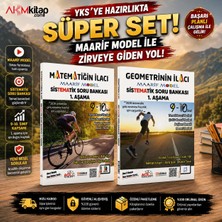 Akm Kitap Acil Yayınları Tyt Matematiğin ve Geometrinin Ilacı Maarif Model Sistematik Soru Bankası Seti 2 Kitap