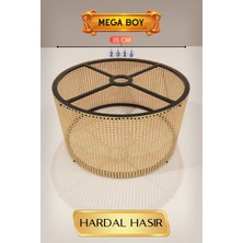 Skygo Hardal Hasır Lambader Başlığı (35CM)
