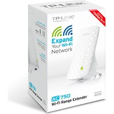 TP-Link Tp-Lınk RE200(EU) AC750 750MBPS Priz Tipi Menzil Genişletici