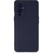 Teda One Plus 9 Kılıf Nano Içi Kadife Silikon - Lacivert Najmaddin