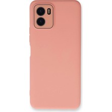Magicool Vivo Y15S Kılıf Lansman Glass Kapak - Pembe