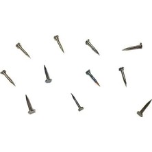 Mossem Klips, Menteşe, Ayağı Çivisi 9mm Çelik - Nikel 10GR