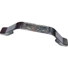 Mossem Dekoratif Zamak Kulp Içten - 64MM, Nikel, 1 Adet