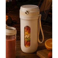 Mossem Kablosuz Taşınabilir Blender Güçlü Motorlu Meyve Sıkıcı ve Smoothie Hazırlayıcı