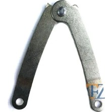 Mossem Sandık, Kutu Makası 11,5 cm - Büyük, Nikel, 100 Adet