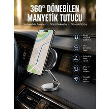 Mossem Yeni Nesil Araç Içi Mıknatıslı Telefon Tutacağı Tüm Telefonlara Uyumlu