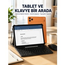 Mossem Android Tablet Klavye Kılıflı Dokunmatik Ekran Günlük ve Profesyonel Kullanım