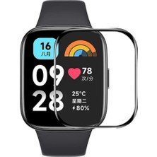 Mossem Xiaomi Redmi Watch 3 Active Polymer Nano Ekran Koruyucu - Şeffaf
