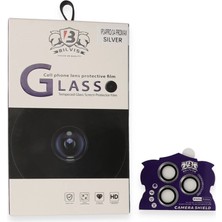 Mossem Iphone 14 Pro Max Bilvis Titan Kamera Lens - Gümüş