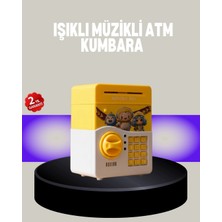 Mossem Sarı Şifreli Eğitici Çocuk Kumbarası Otomatik Para Girişli