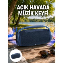 Mossem Hafif ve Dayanıklı Renkli Işıklı Taşınabilir Müzik Hoparlörü Yeni Nesil