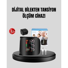 Mossem Bilekten Ölçüm Dijital Tansiyon Aleti – Renkli Risk Göstergeli ve Aritmi Uyarılı