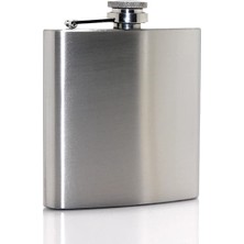 Mossem Paslanmaz Çelik 6 Oz Tekli Matara ALK45