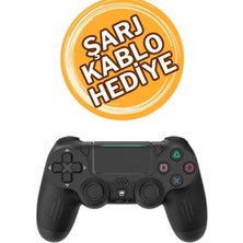 Mossem Ps4 Kol Wireless Bt Kablosuz Oyun Kolu Ps4 Joystick Tablet Telefon Pc Uyumlu Titreşimli Oyun Kolu