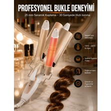 Mossem Wag Maşa Negatif Iyon Teknolojili Isı Ayarlı Saç Maşası