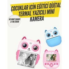 Mossem 2.4” Ekranlı Mini Kamera – 1080P Kayıt + Mürekkepsiz Yazdırma