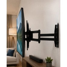 Mossem 27 55 Inç Hareketli Tv Askı Aparatı Duvara Monte Tv Taşıyıcı
