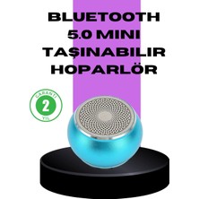 Mossem Taşınabilir Mini Bluetooth Hoparlör 9m Menzil Dahili Mikrofon