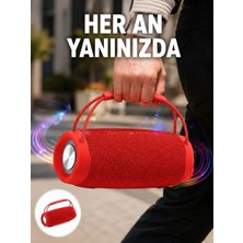 Mossem Tf Kart ve Aux Destekli Ipx6 Suya Dayanıklı Bluetooth Hoparlör Yeni Nesil