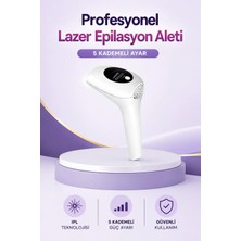 Mossem Ipl Lazer Epilasyon Aleti 5 Kademeli Güç Ayarlı