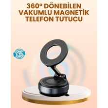 Mossem Vakumlu Manyetik Araç Telefon Tutucu Güçlü Tutuş