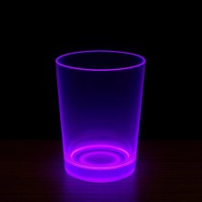 Mossem Partyglow Neon Mor Bardak 8.5 x 10.5 cm