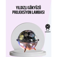 Mossem USB Şarjlı Uzay Temalı Işık Projektörü Hava Nemlendirici