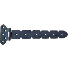 Mossem Antika Tarz Dekoratif Pirinç Kuyruklu Lama Menteşe - 103X380 Mm, Oksit