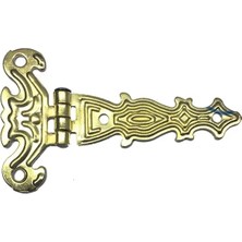 Mossem Dekoratif, Sac Tek Kuyruklu Menteşe - 40X68 Mm, Küçük, Sarı, 1 Adet