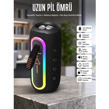 Mossem Bluetooth Hoparlör Uzun Pil Ömrü Taşınabilir Yüksek Ses Kaliteli