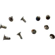 Mossem Rivet Perçin - 7mm, Nikel, 1000 Adet