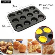 Mossem 12 Gözlü Kek Kalıbı