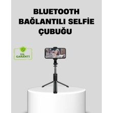 Mossem Bluetooth Selfie Çubuğu – 360° Dönebilen Başlık, Kablosuz Bağlantı