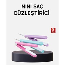 Mossem Seyahat Tipi Mini Saç Düzleştirici – Seramik Kaplama, Hızlı Isınma, Kompakt Tasarım