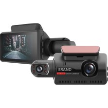 Mossem 3 Inç IPS Ekranlı Full Hd Araç Kamerası – Wifi, Gece Görüş ve Hareket Algılama Özellikli Dashcam