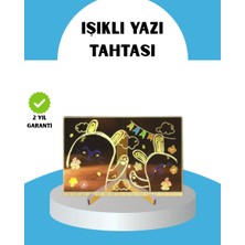 Mossem Silinebilir LED Mesaj Tahtası 7 Renkli Kalem Dahil