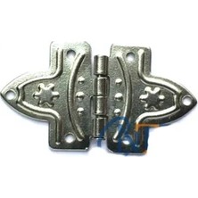 Mossem Yonca Menteşe - Küçük 17X32 Mm, Nikel, 1 Adet