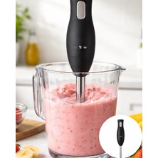 Mossem Mutfak El Blenderı Paslanmaz Çelik Uçlu Ergonomik Tasarım