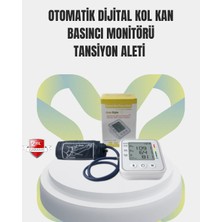 Mossem 2 Kullanıcı Hafızalı USB Uyumlu Tansiyon Ölçer