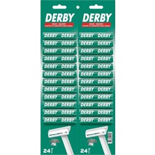 Mossem Derby Tek Bıçak Kartela 48'li