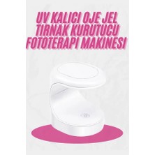 Sepetopia Kalıcı Oje Kurutucu Mini Uv Işınlı Taşınabilir Hızlı ve Pratik Oje Kurutucu